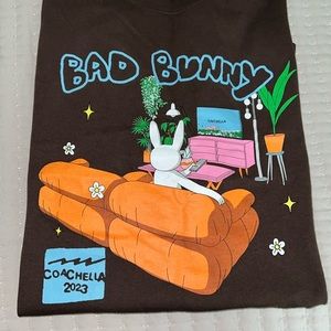 Bad bunny t shirt official Coachella 2023 merch